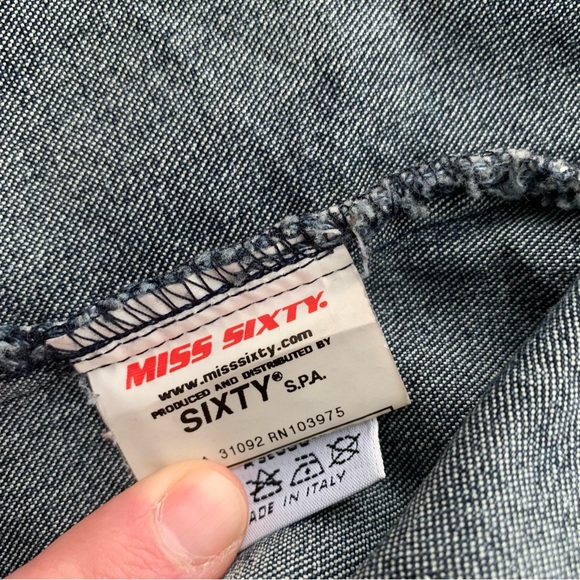 Miss Sixty Y2K/1990 style. Sz large! Made in Italy! - Picture 5 of 9